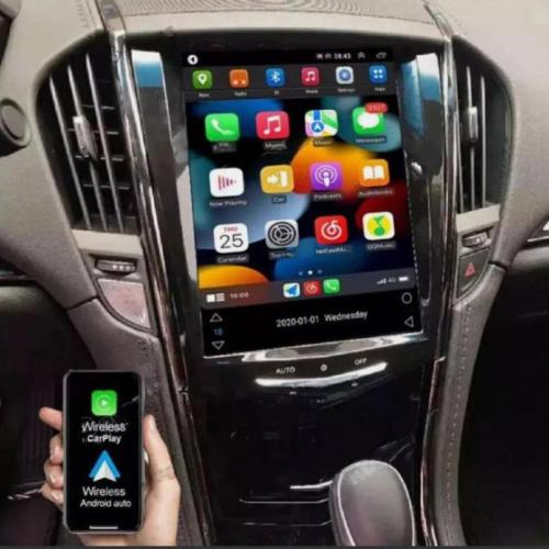 Carplay For Cadillac ATS SRX XTS ATSL CTS Android 13 Car Stereo Radio Navi