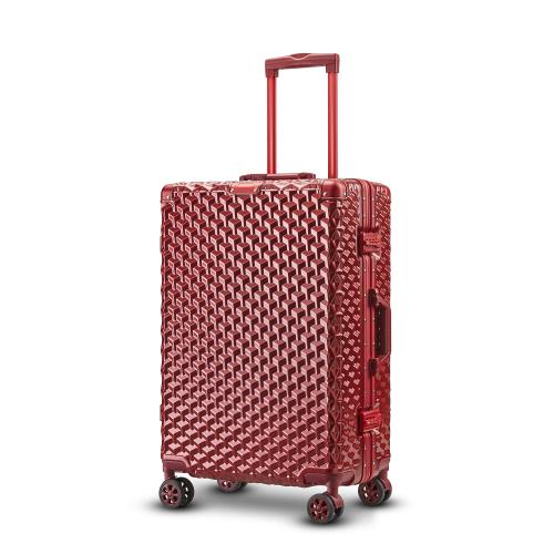 ABS & PC-Polycarbonate Suitcase Aluminium & Polyester PC