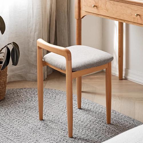 Cloth & Solid Wood Soft Stool Sponge PC