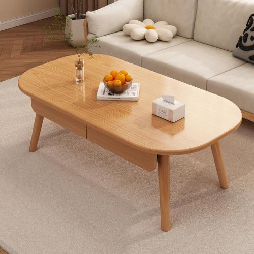 Particle Board & Solid Wood Tea Table Solid PC