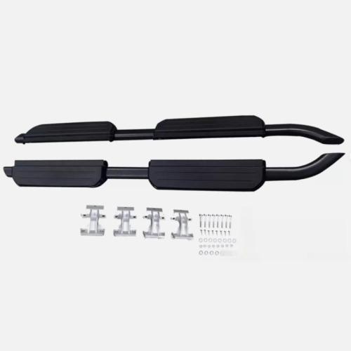 FOR LAND ROVER DEFENDER 110 L663 RUNNING BOARD SIDE STEPS BLACK EDITION 2020+