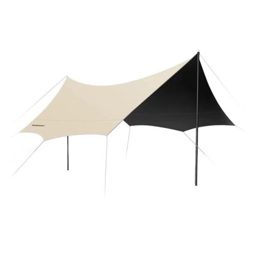 Tissus en polyester & Pongee Velarium multifonctionnel extérieur Vinyle & Tissu de plâtres argentés Solide pièce