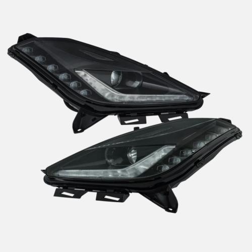 For 2014-2019 Chevrolet Corvette HID/Xenon Headlight Assembly Pair Left+Right