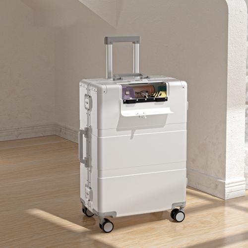 Aluminium Alloy Suitcase anti-theft & waterproof Polyester PC