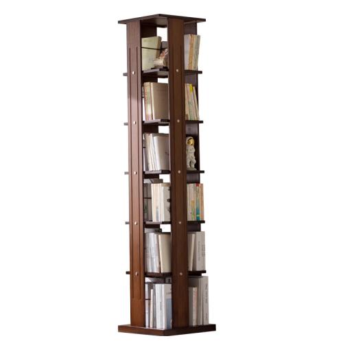Moso Bamboo Bookshelf for storage coffee PC