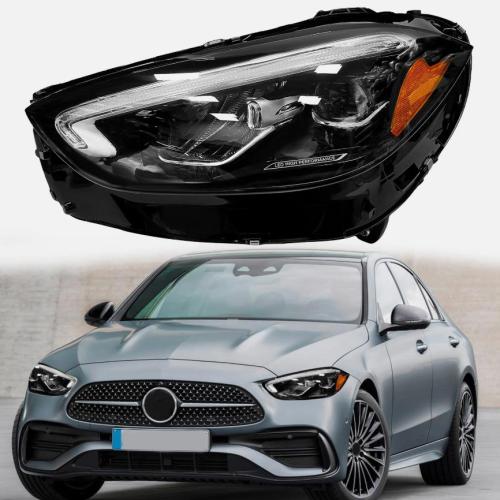 LED Headlight For 2022-2023 Mercedes C-Class A206 C300 C43 Left Driver Side