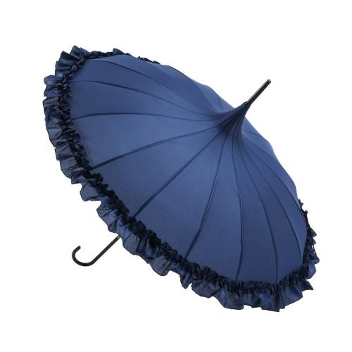 Steel & Iron & Pongee & Plastic lace & windproof Sun-Rain Umbrella durable PC
