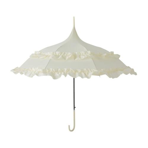 Steel & Pongee & Plastic lace Sun-Rain Umbrella durable Solid PC