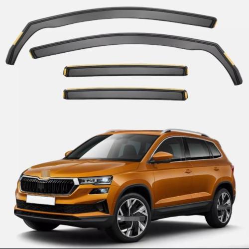 Wind Deflectors for Skoda Karoq 2017-2024  SUV 4pc Set Accessories