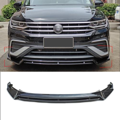 Suitable for Volkswagen Tiguan 22-24 front lip four-section modified front lip