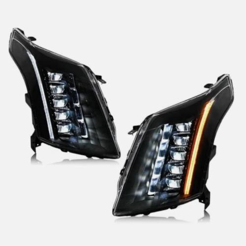 LED Headlights Buit in High Low Beam and Turn signal For Cadillac SRX 2010-2016
