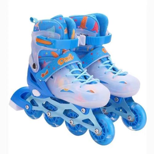 Polypropylene-PP & Mesh Fabric Roller Skates PU Rubber Pair