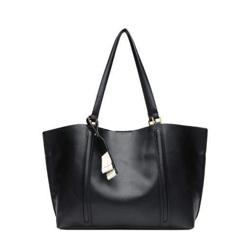 PU Leather Easy Matching Shoulder Bag large capacity PC