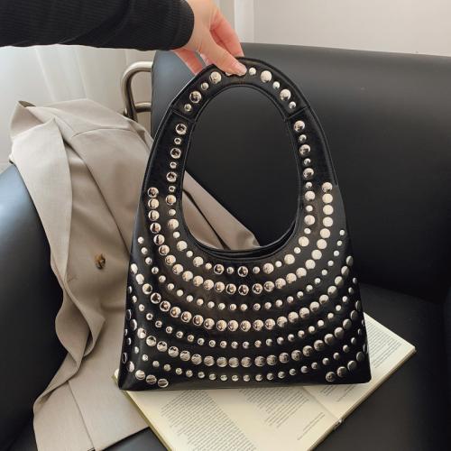 PU Leather Easy Matching Shoulder Bag large capacity PC