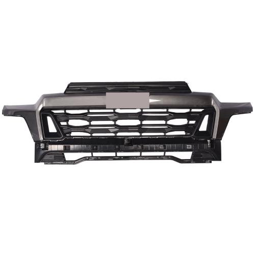 Front Upper Grille Grill Gray For 2023-2025 Chevrolet Colorado