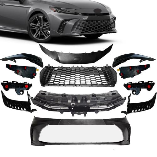 Front Grille/Bumper Cover/Fog Lamp Covers/Brackets For 2025 Toyota Camry SE/XSE
