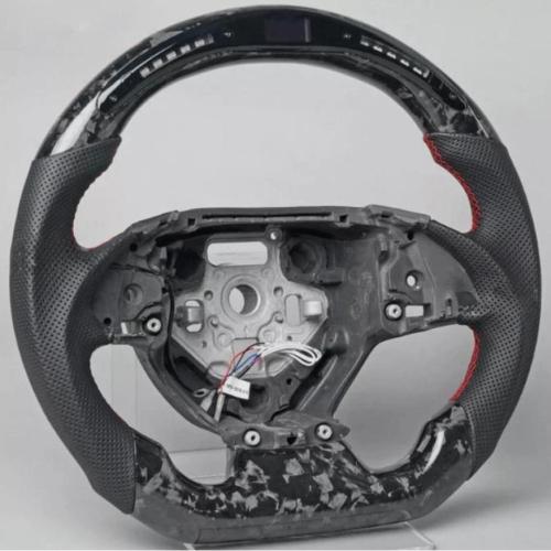 Forged Carbon Fiber LED Steering Wheel For 2016+ Chevrolet Camaro SS No Heated