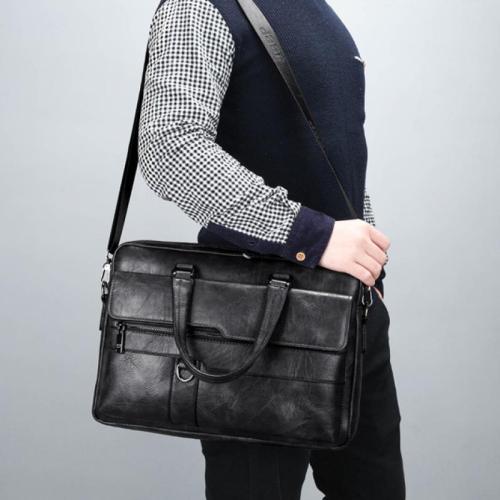 PU Leather Easy Matching Handbag large capacity PC