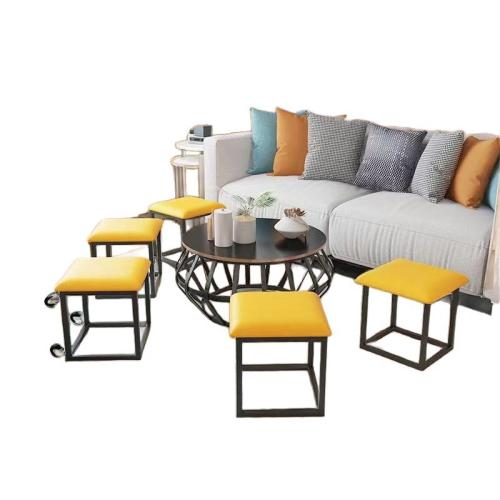 Multi-functional Cube Stool Storage -1 Combination Household Shoe Changing Stool