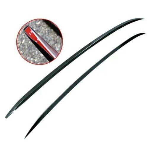 Roof Rack Rail Cover Fits for BMW X5 G05 2019-2023 Silver Updated to Black ABS