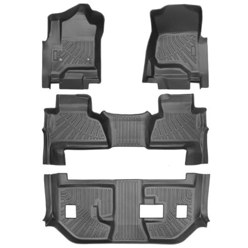 For 2015-2020 Chevy Suburban GMC Yukon XL TPE Front & 2nd & 3rd Floor Mats Liner