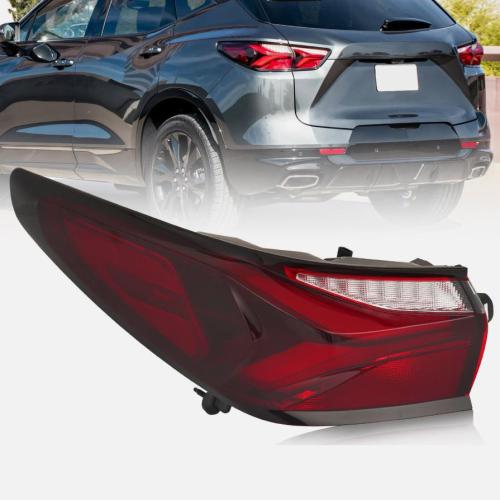 For 2019-2022 Chevy Blazer Rear Outer LED Tail Light Assembly Brake Lamp Driver