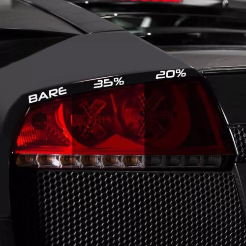 FOR 17-23 Tesla Model 3 Tail Light ert SMOKE Precut Vinyl Tint Overlays