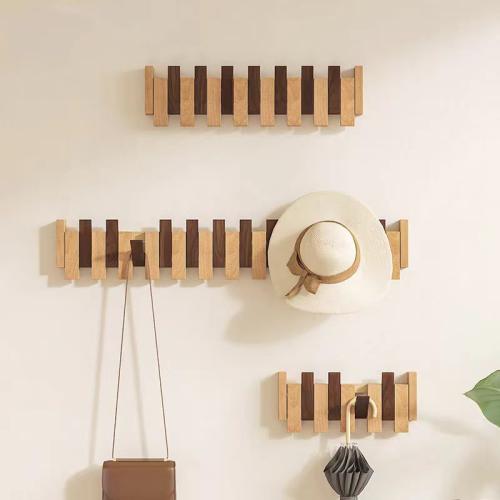 Bois massif Crochet couleurs mixtes pièce