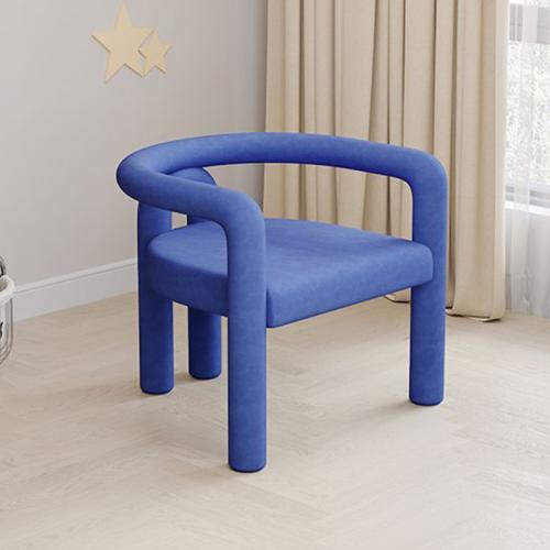 Carbon Steel & Sponge & Berber Fleece Creative Casual House Chair durable Solid PC