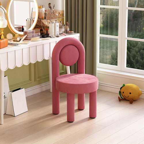 Metal & Sponge & Berber Fleece Soft Casual House Chair PC