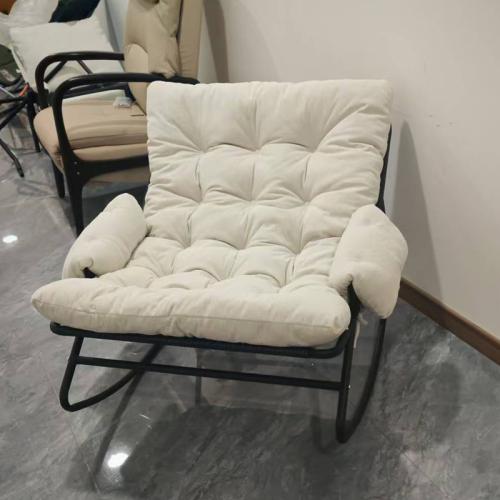 Cloth & Metal Soft Casual House Chair beige PC