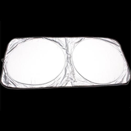 シルバープラスターファブリック 車のサンシェード 単色 一つ