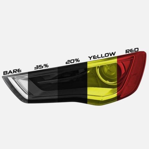 FOR 2024+ Tesla Model 3 Tail Light SMOKE Precut Vinyl Tint Overlays