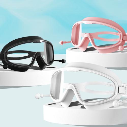 Polypropylene-PP & PC-Polycarbonate & Silicone Waterproof Swimming Goggles portable & anti-fog PC