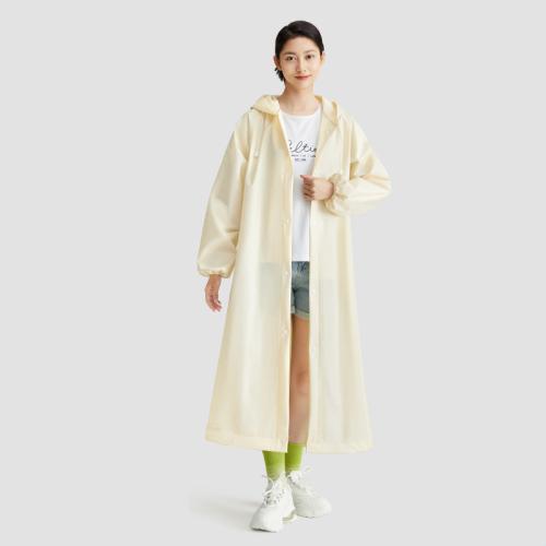 PEVA With Siamese Cap & Waterproof Raincoat : PC