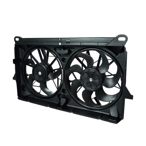 AC Condenser Radiator Cooling Fan For GMC Sierra Chevy Chevrolet Silverado 1500