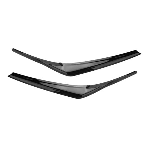 Pair Headlight Eyelid Trim Cover Eyebrows For Toyota Camry SE XSE XLE 2018-2022