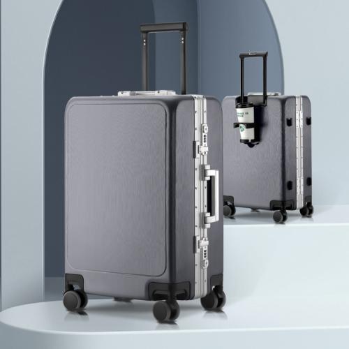 PC-Polycarbonate separating dry and moist Suitcase & waterproof & breathable Polyester PC