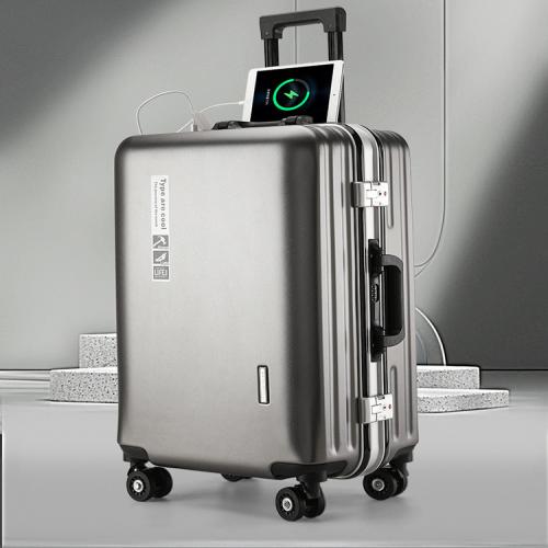 ABS & PC-Polycarbonate Suitcase & waterproof Polyester PC