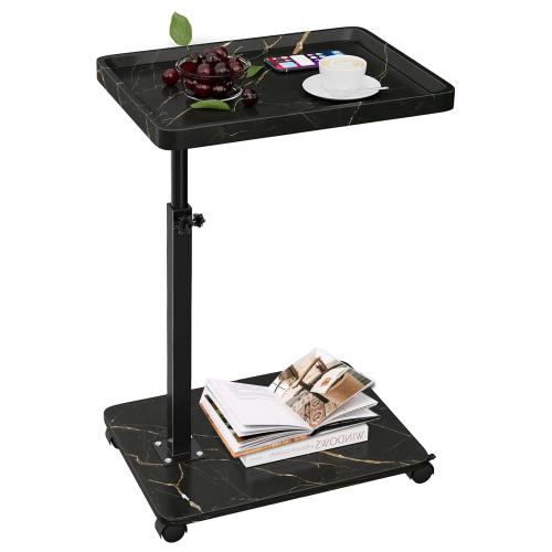 Medium Density Fiberboard & Steel Tube adjustable Tea Table durable PC