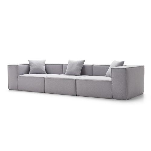 Vacuum Compression Sofa Square Fabric Sofa