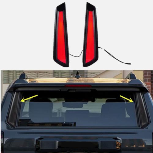LED Smoked Trunk Tail lights Rear Pillar Brake Lamp For Toyota 4Runner 2010-2022