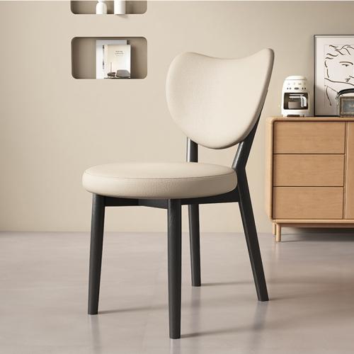 Sponge & Solid Wood & Berber Fleece & PU Leather Casual House Chair durable PC