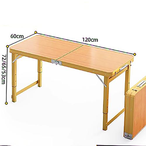 Metal & Aluminium Alloy foldable Foldable Table durable gold PC