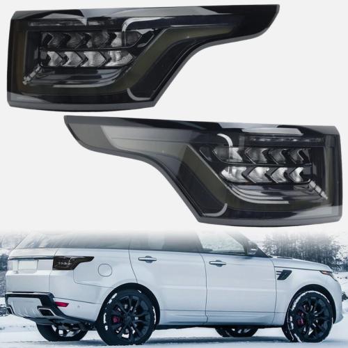 Left&Right Smoked LED Tail Light Lamp For Land Rover Range Rover Sport 2014-2022