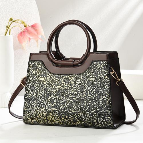 PU-leer Handtas Bloemen meer kleuren naar keuze stuk