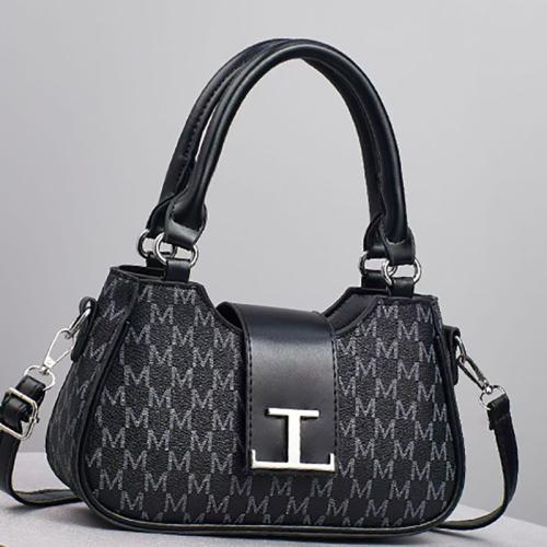 PU Leather Easy Matching Shoulder Bag letter PC