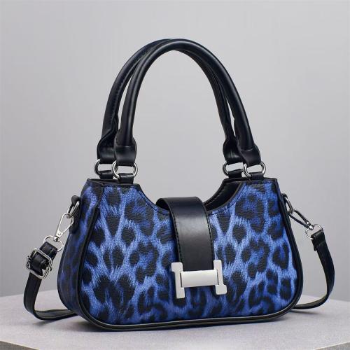 PU Leather Easy Matching Shoulder Bag leopard PC