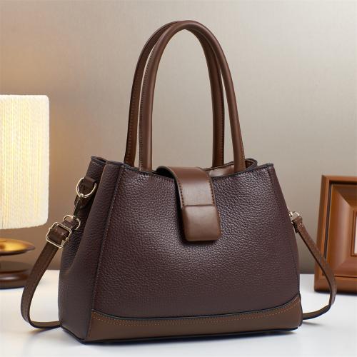 PU-leer Handtas Lichee Graan meer kleuren naar keuze stuk