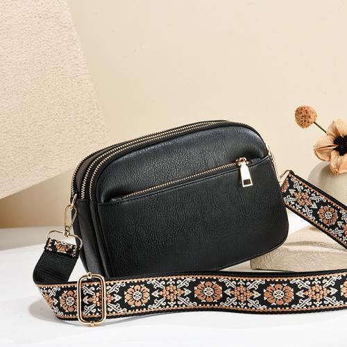 PU Leather Concise & Easy Matching Crossbody Bag PC
